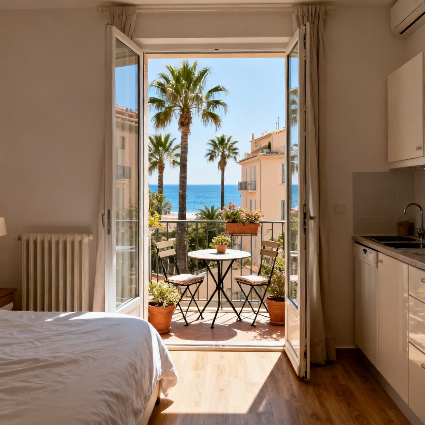 Studio avec terrasse
